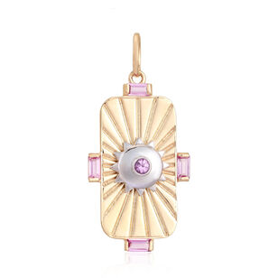 Textured Sun Pendant