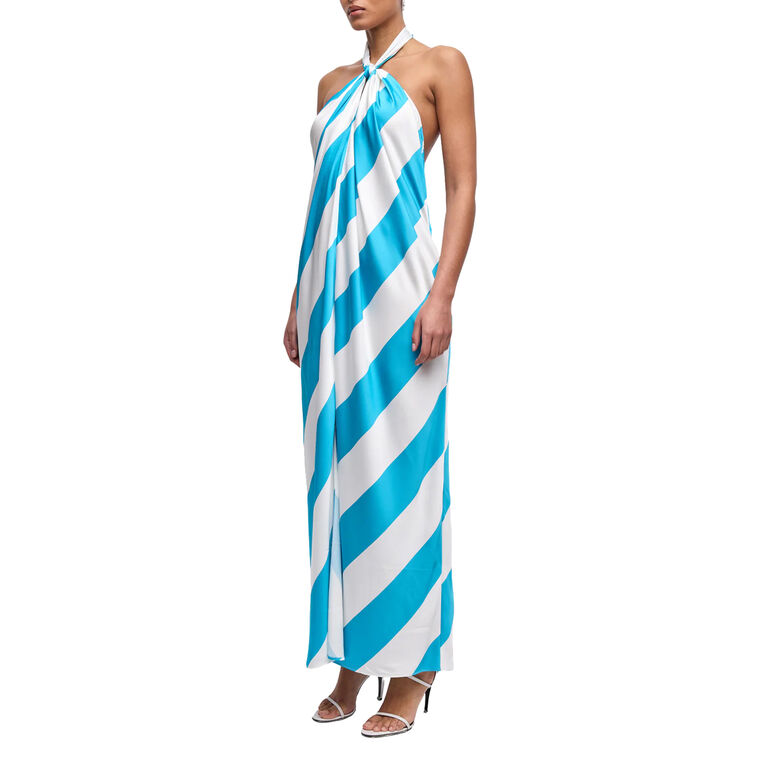 Chantell Sleeveless Halterneck Maxi Dress image number null