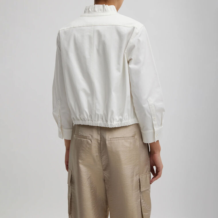 Chino Holly Bracelet Sleeve Shirt image number null