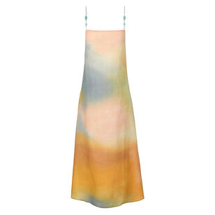 Laura Sleeveless Linen Maxi Dress