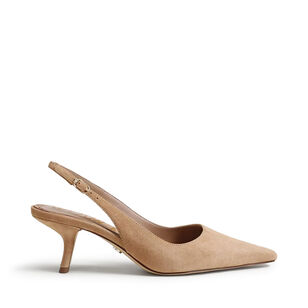 Bianka Suede Slingback Pump