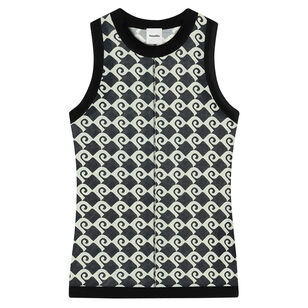 Denalie Mesh Jersey Top