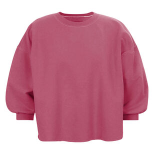 Fond Short Sleeve Crew Neck Sweatshirt