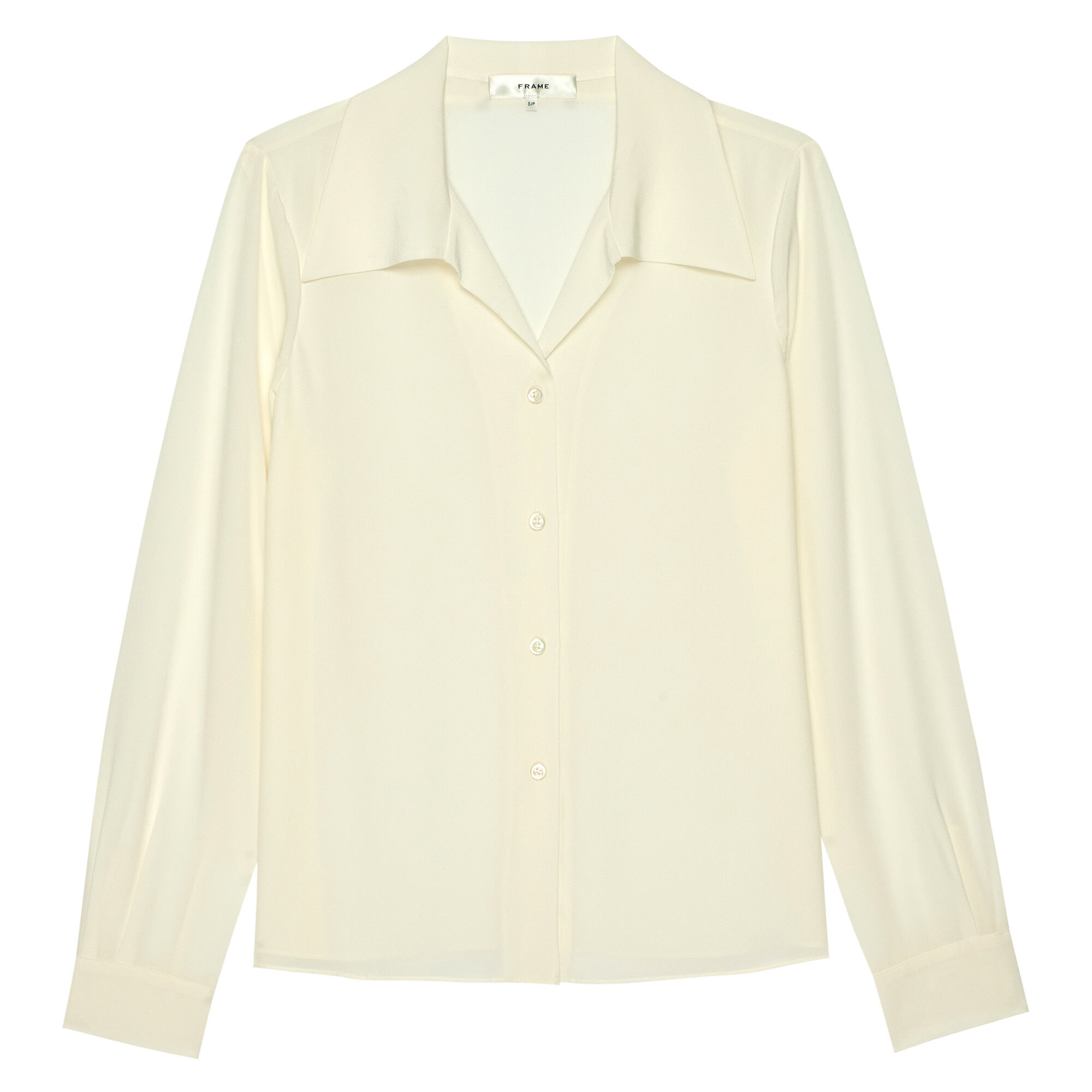 Frame The Moment Button-Front Blouse | Tootsies
