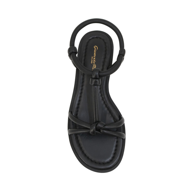 Marine Leather Flatform Sandal image number null