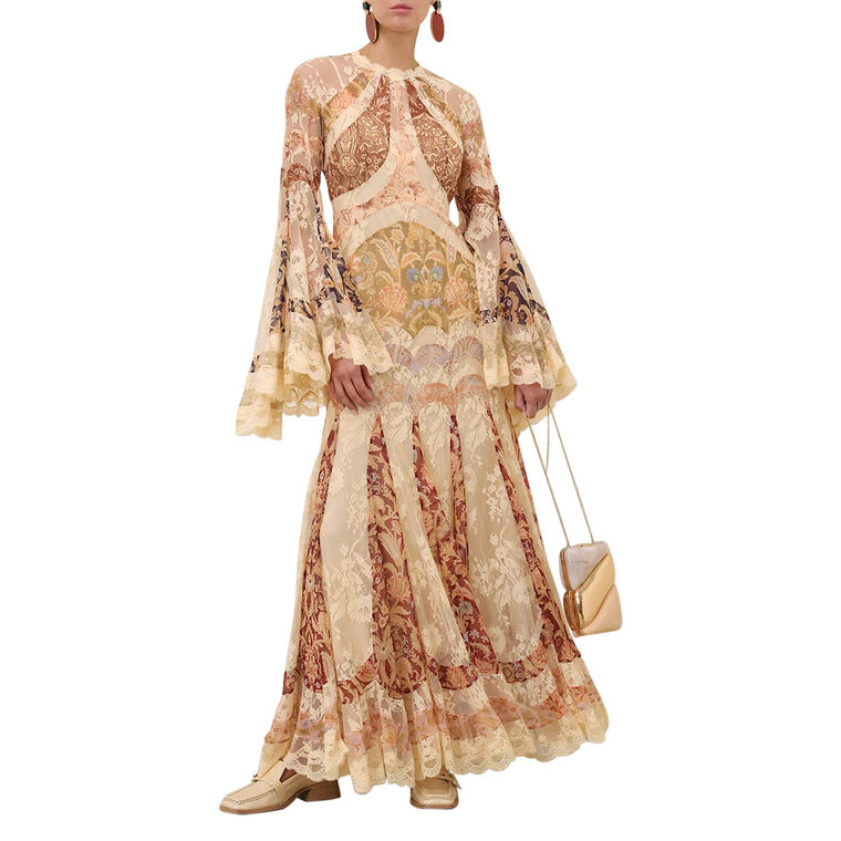 Valiant Panelled Gown image number null