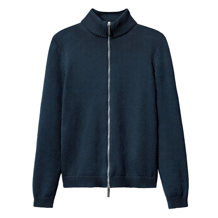 Fitted Cotton-Silk Bomber Jacket image number null