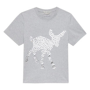 Animal Stars Graphic Print T-Shirt