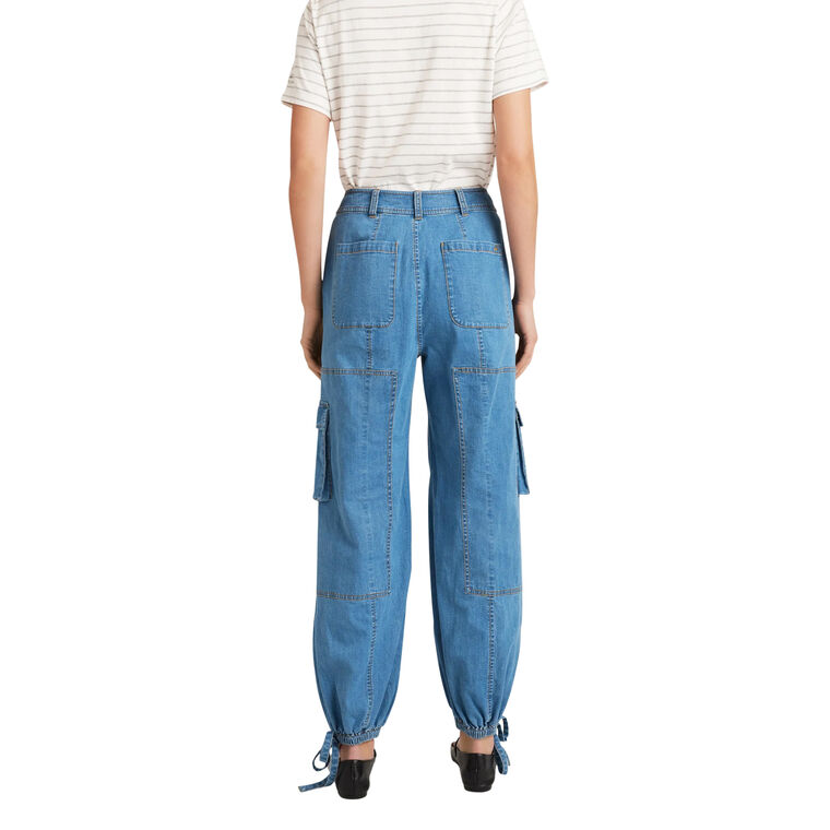 Zola Cargo Jogger Denim Pant image number null