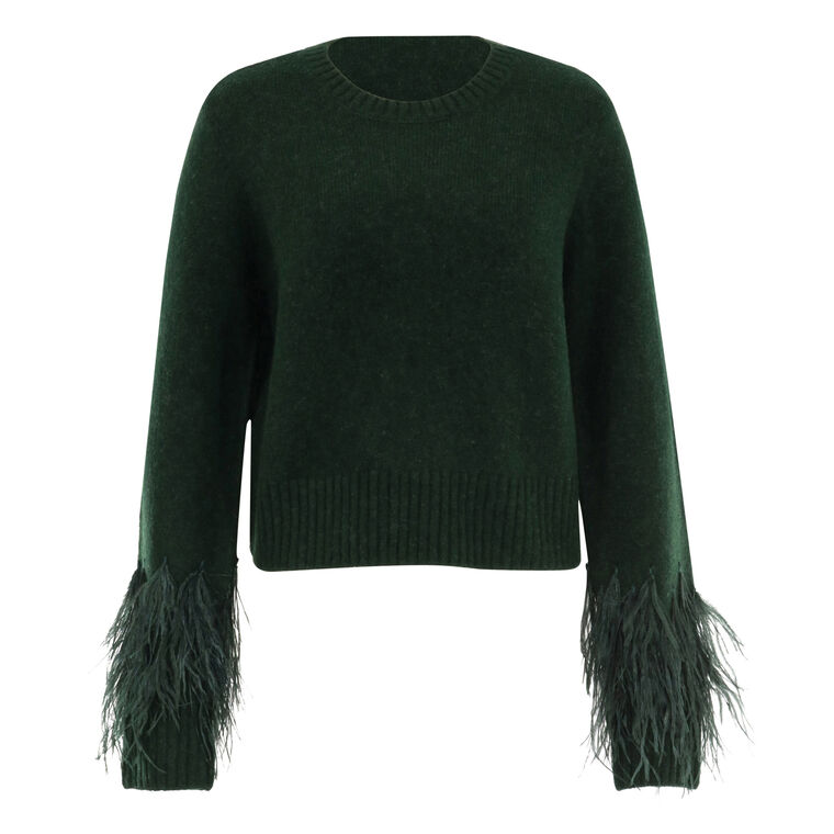 Briana Feather Pullover image number null