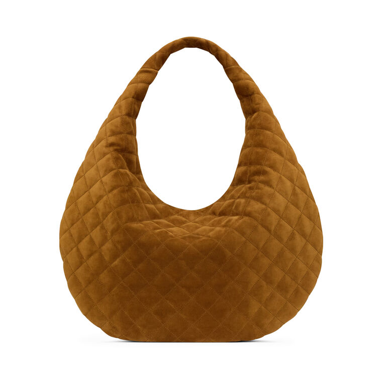 Icare Hobo In Quilted Suede image number null