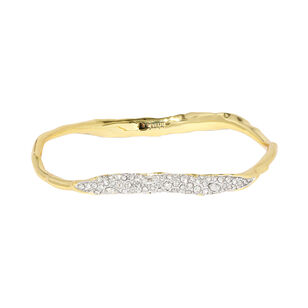 Solanales Crystal Skinny Bangle Bracelet