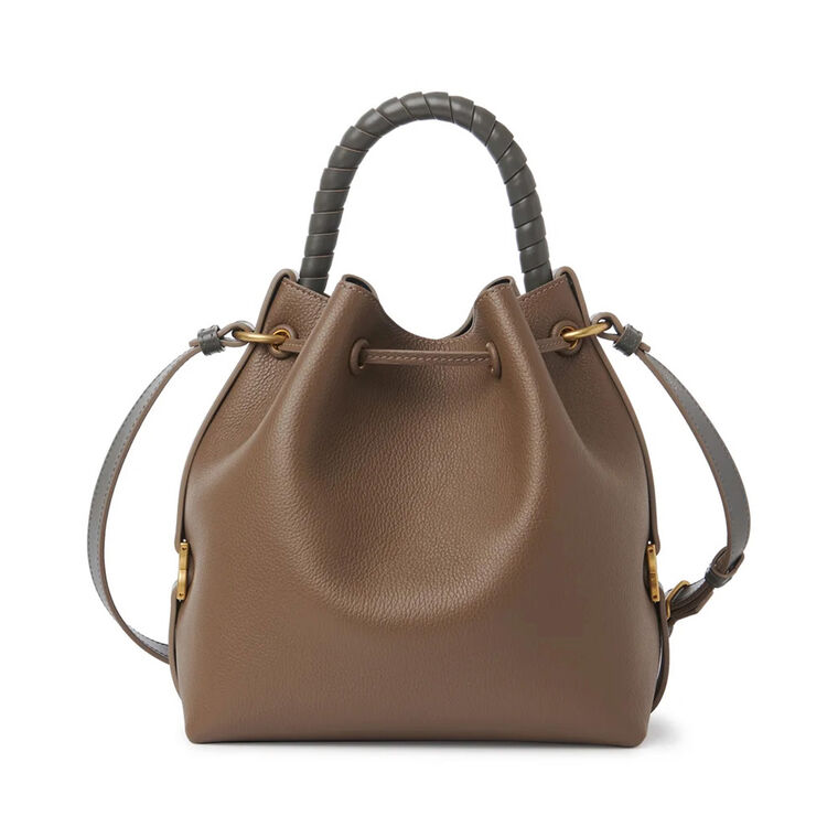 Marcie Leather Bucket Bag image number null