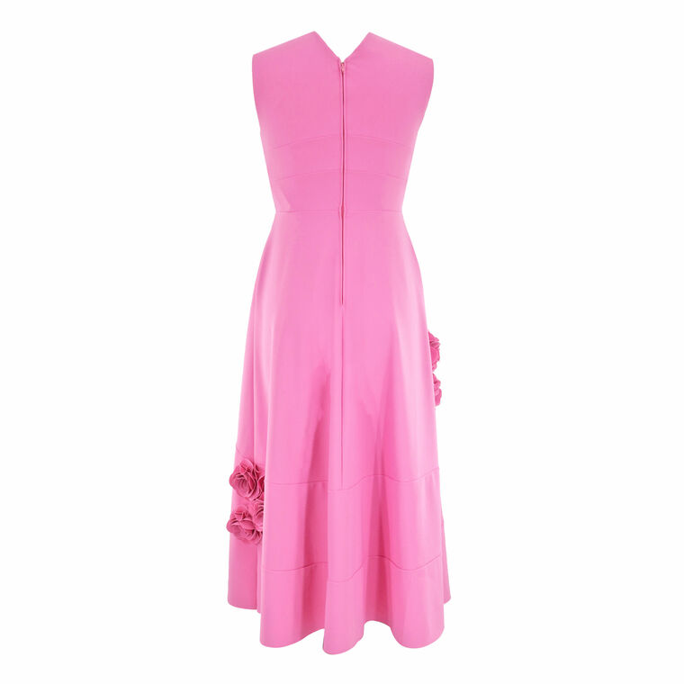Scoop Neck Midi Dress image number null