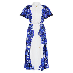 Fernanda Short Sleeve Midi Dress