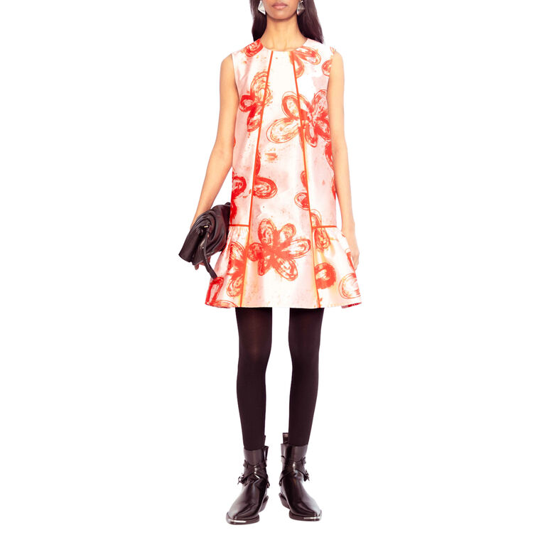 Talis Sleeveless Drop-Waist Mini Dress image number null