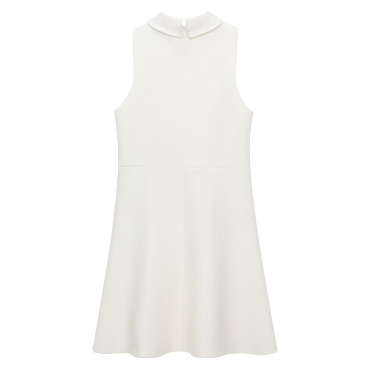 Sharp Ambition Sleeveless Turtleneck Mini Dress image number null