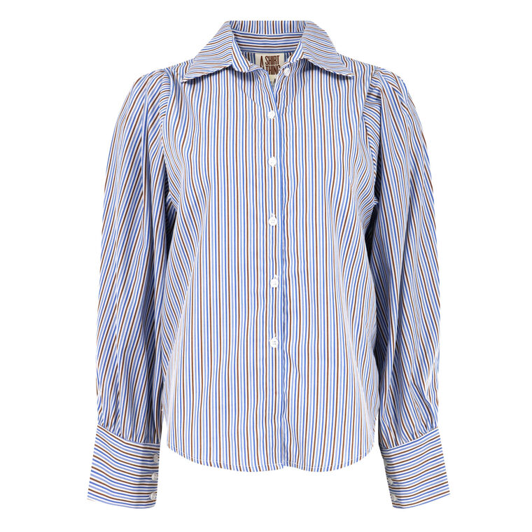 Charlotte Striped Shirt image number null