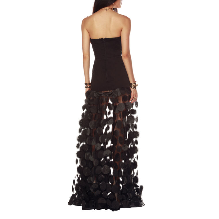 Sleeveless 3D Embellished Gown image number null