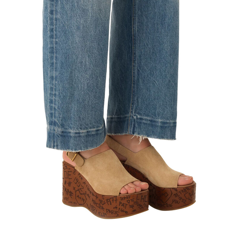 Maxime Platform Wedge Sandals image number null