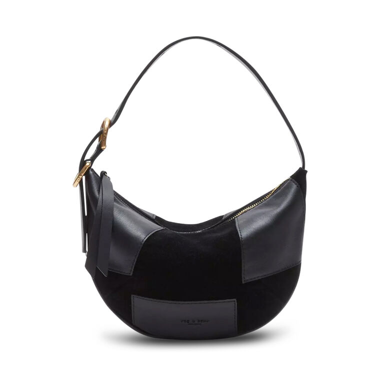 Mercer Small Hobo Bag With Patchwork Leather image number null