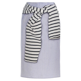 The Townes Sweater-Tie Pencil Skirt