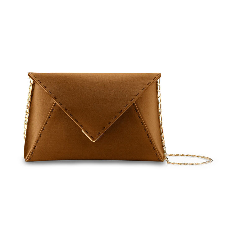 Lee Pouchet Small Clutch In Satin image number null