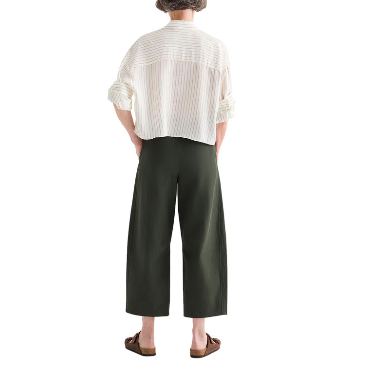 Slouchy Cropped BF Trouser image number null