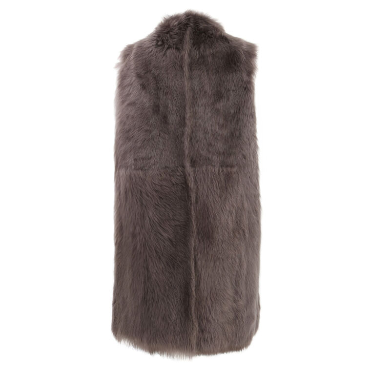 Adele Reversible Long Vest image number null