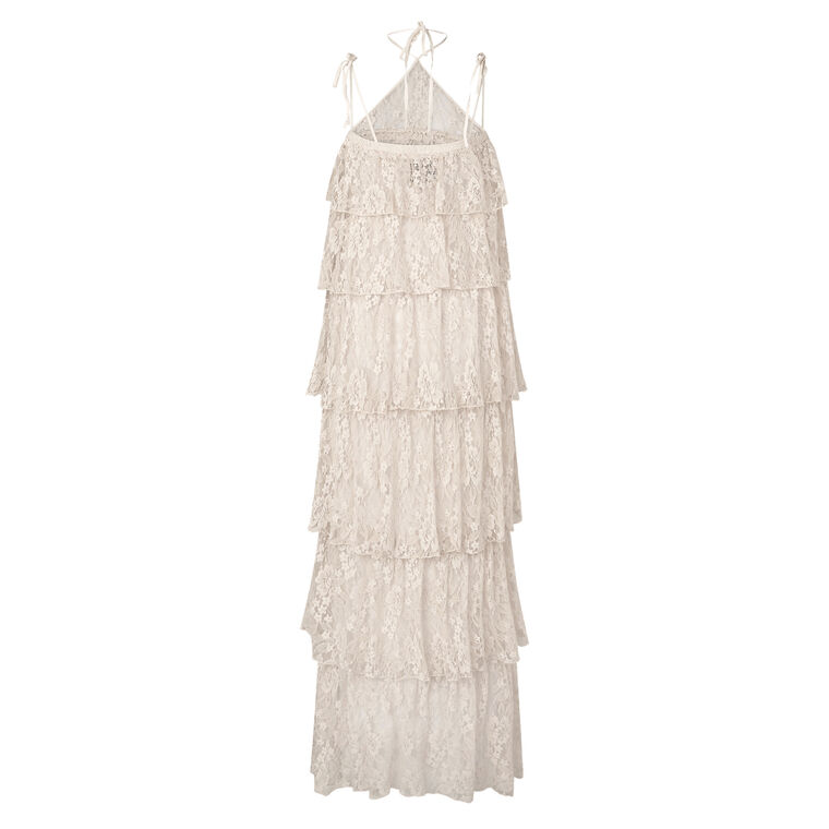 Annelise Lace Halterneck Maxi Dress image number null