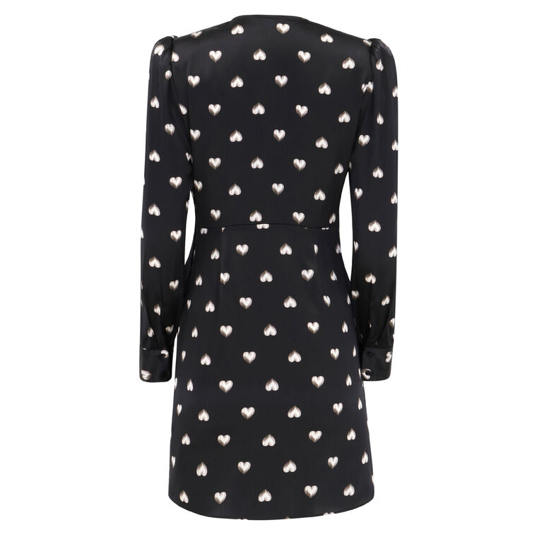 Clarice Wrap Dress With Buckle image number null