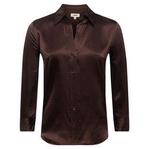 Dani 3/4 Sleeve Silk Blouse
