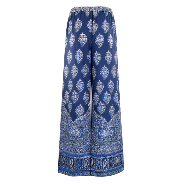 Josie Print Wide Leg Pants image number null