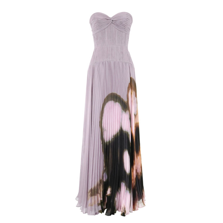 Luna Printed Gown image number null