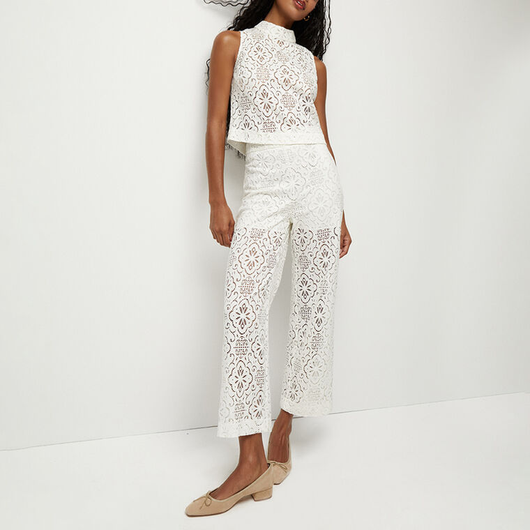 Katmai Floral Lace Top image number null