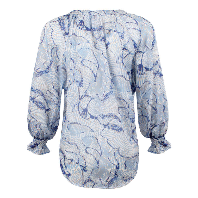 Sophia Sea Spray Print Popover Top image number null