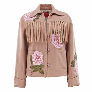 Jude Rosebud Fringe Jacket