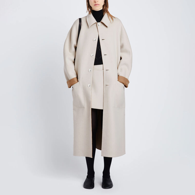 Reversible Double Face Coat image number null
