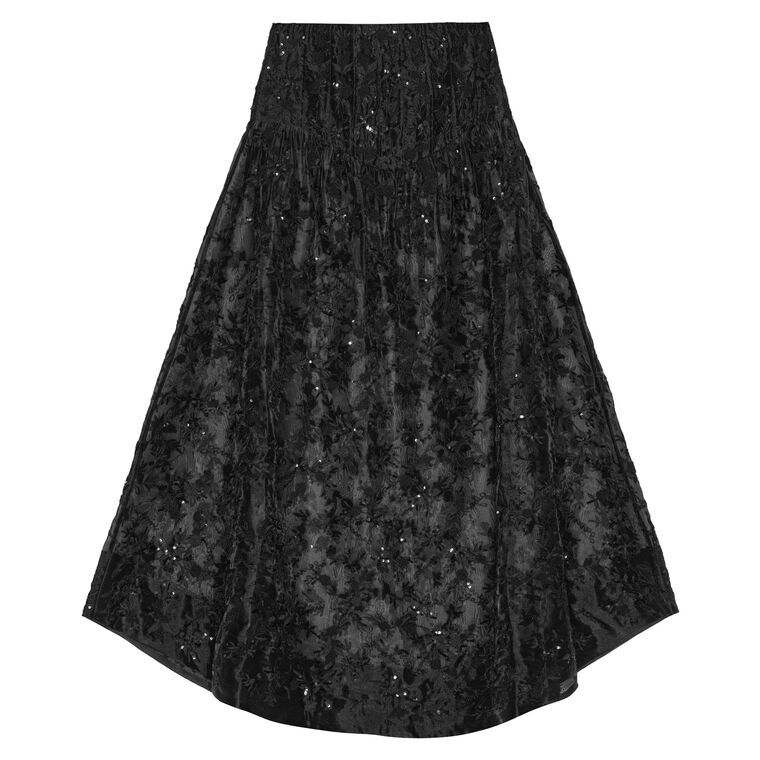 Embellished Organza Skirt image number null