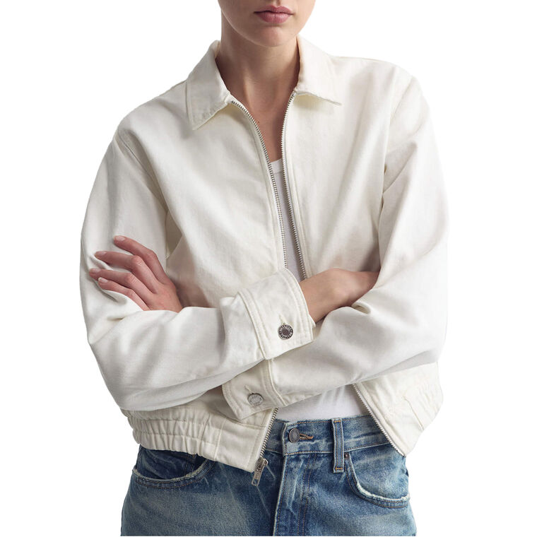 Najac Cropped Denim Jacket image number null