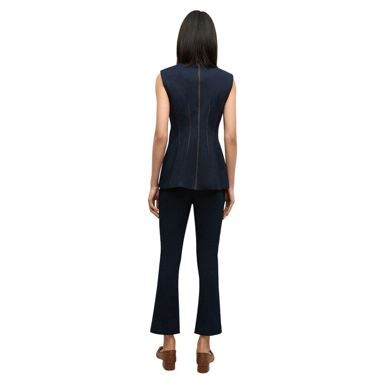 Tani Cropped Denim Pant image number null