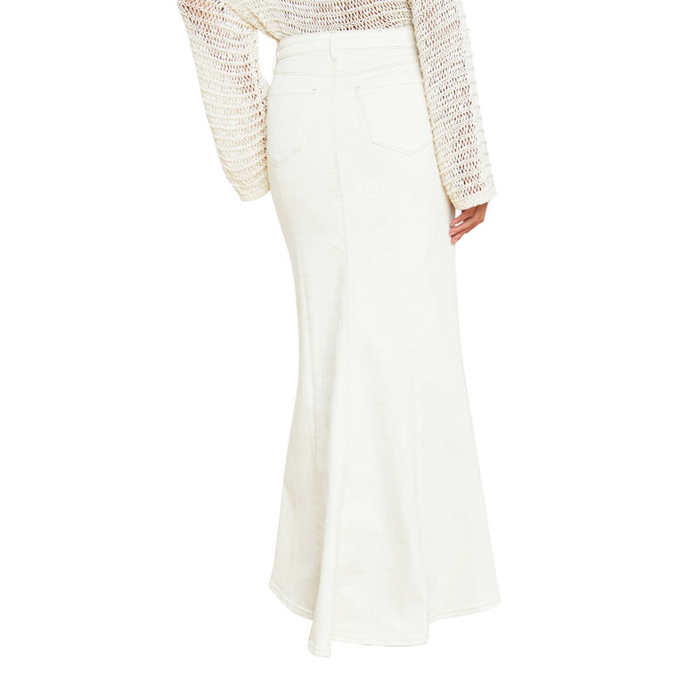 Kailani Denim Mermaid Skirt image number null