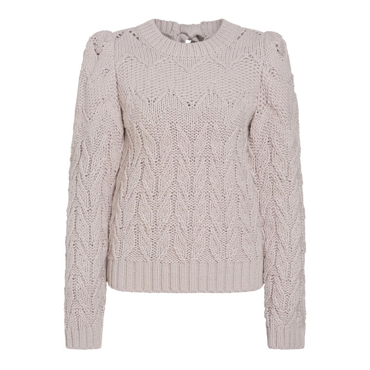 Felicia Bow Back Sweater image number null