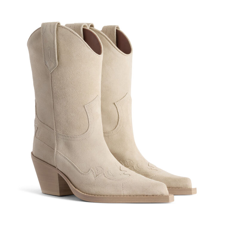 Dakota 60mm Midcalf Embroidered Boot image number null