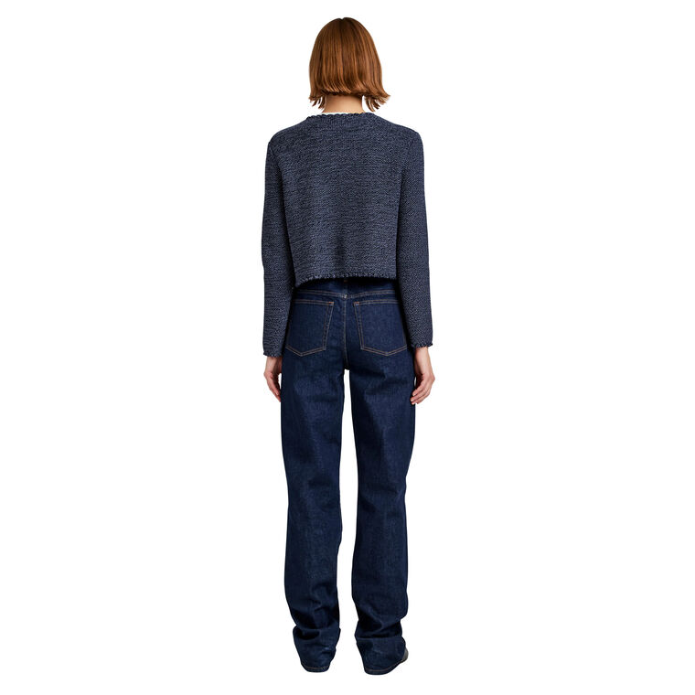 Nidia Macrame Jacket In Cotton image number null