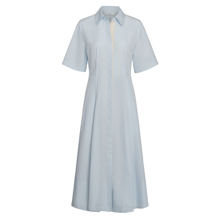 Vince Short Sleeve Midi Shirt Dress With Canvas Tape | Tootsies Vince Short Sleeve Midi Shirt Dress With Canvas Tape | Tootsies