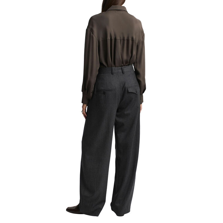 Joel Pleated Trouser image number null