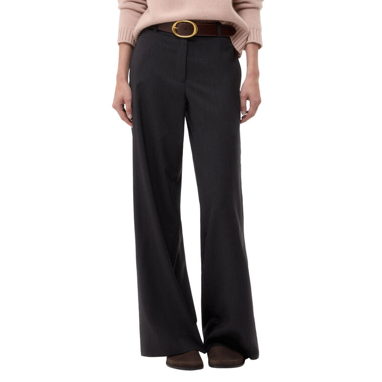 Downing Straight-Leg Wool Pant image number null