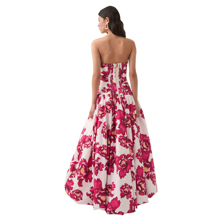 Behold Strapless Maxi Dress image number null