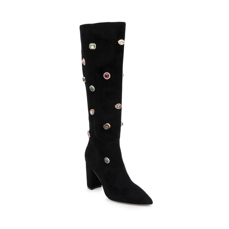 Concourse Embellished Kid Suede Boot image number null